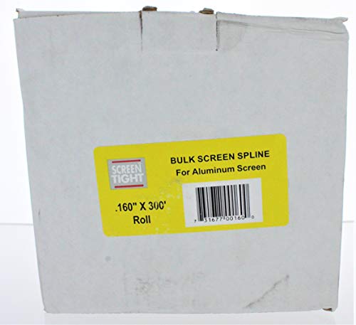 Screen Tight Screen Retainer Spline, 0.160" x 300'