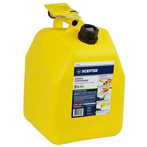 Scepter Fg4d511 Diesel Can, Yellow, 5 Gallon