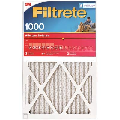 9903-6-CP Allergen Defense Red Micro Pleated Air Air Filter, 3 Months, 20x25x1-In. - Quantity 6