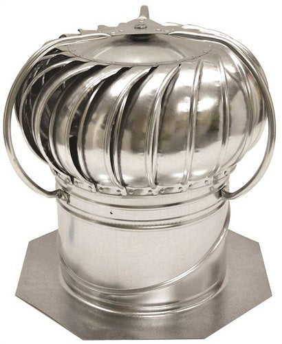 Gc12e 12" Galv Steel Turbine/Base Combination Ventilator(Gc12wb)