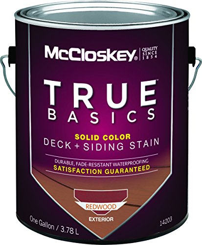 Mccloskey 14203 Stain Solid Ltx Redwood