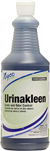 Nyco UrinakleenUric Acid Dissolver - 32 oz - Urine Remover - Descales Water Deposits & Controls Odors - Keeps Urinals Free Flowing - Powerful Uric Acid Salt Remover - (NL020-Q12)
