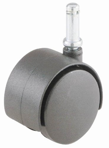 Shepherd Hardware 9673 2-Inch Office Chair Caster, Twin Wheel, 3/8-Inch Stem Diameter, 75-lb Load Capacity