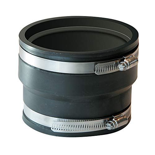 FERNCO P1070-44 4" x 4" 4" Corrugated Flexible Coupling